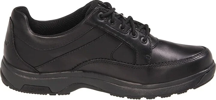 Dunham Midland Oxford Waterproof Men's Lace up casual Shoes Black Polished Leather : 9 B (N) - Image 8