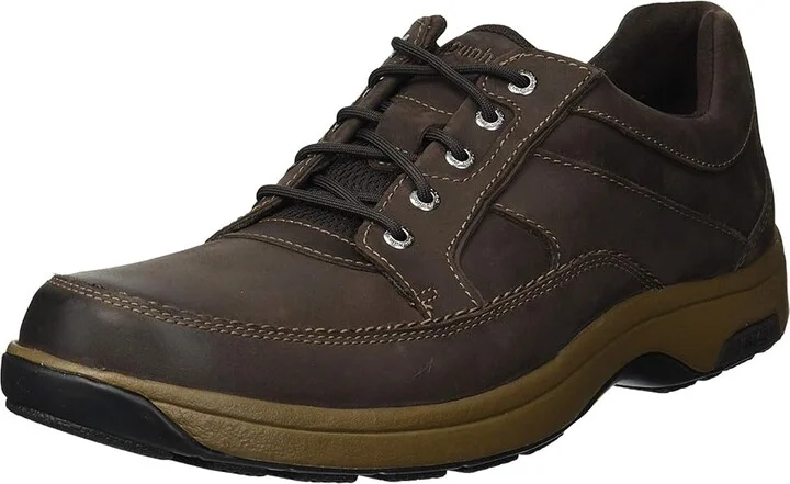 Dunham Midland Oxford Waterproof Men's Lace up casual Shoes Brown Nubuck : 9 D (M) - Image 2