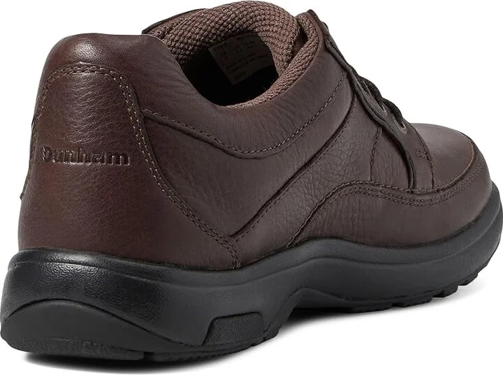 Dunham Midland Oxford Waterproof Men's Lace up casual Shoes Brown Polished Leather : 9 B (N) - Image 5