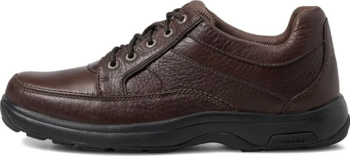Dunham Midland Oxford Waterproof Men's Lace up casual Shoes Brown Polished Leather : 9 B (N) - Image 7