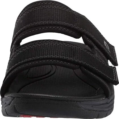 Dunham Newport Slide Water Friendly Men's Shoes Black : 7 D (M), Textile - Image 6