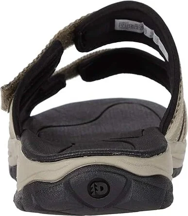 Dunham Newport Slide Water Friendly Men's Shoes Taupe Grey : 9 D (M), Textile - Image 5