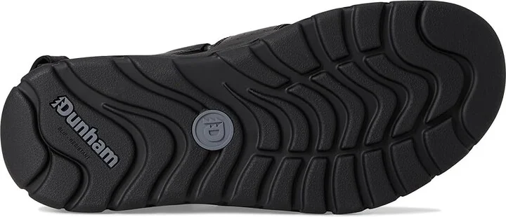 Dunham Norwood Men's Dress Sandals Black Leather : 11 4E - Image 3