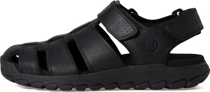 Dunham Norwood Men's Dress Sandals Black Leather : 11 4E - Image 6