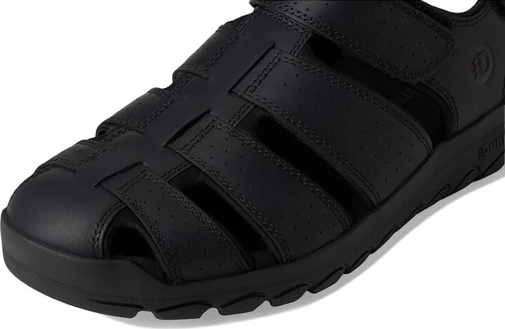Dunham Norwood Men's Dress Sandals Black Leather : 11 4E - Image 7