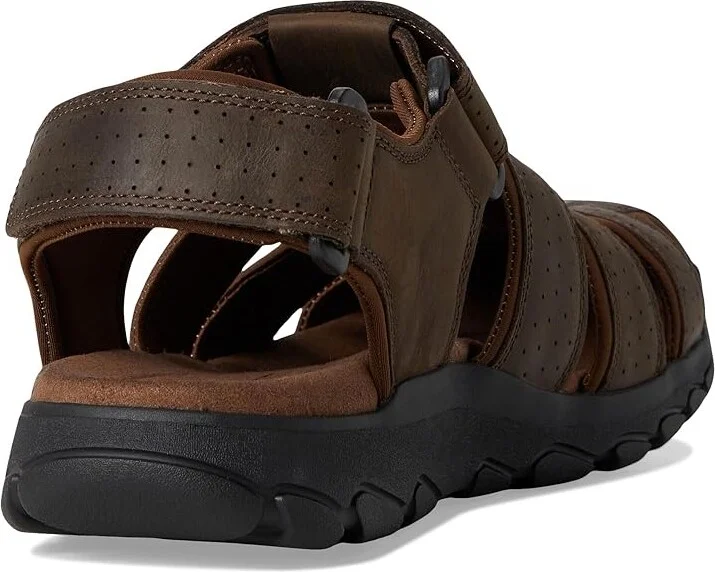 Dunham Norwood Men's Dress Sandals Dark Brown Leather : 16 D (M) - Image 4