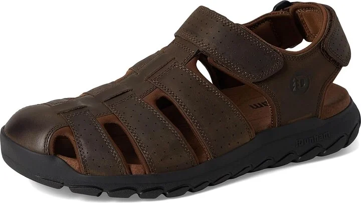 Dunham Norwood Men's Dress Sandals Dark Brown Leather : 16 D (M) - Image 5