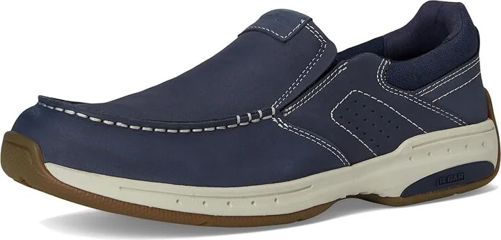 Dunham Waves Men's Shoes Dark Blue Nubuck : 11 4E, Leather - Image 5