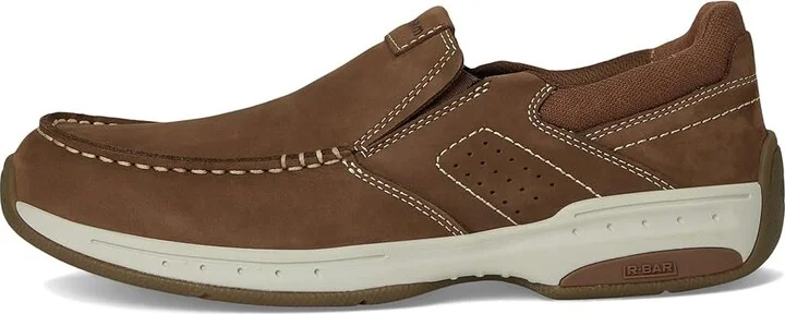 Dunham Waves Men's Shoes Medium Brown Nubuck : 9.5 4E, Leather - Image 6
