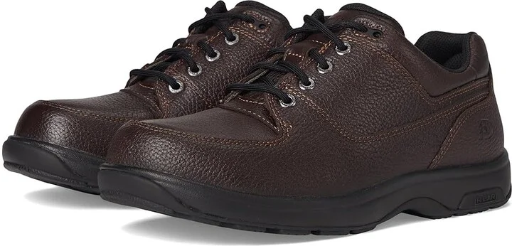 Dunham Windsor Waterproof Men's Lace up casual Shoes Brown Waterproof Milled Leather : 9 B (N)