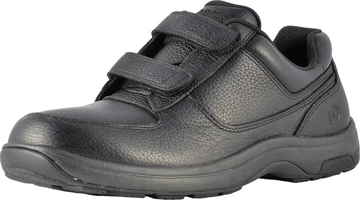 Dunham Winslow Waterproof Men's Hook and Loop Shoes Black Polishable Leather : 9 B (N) - Image 2