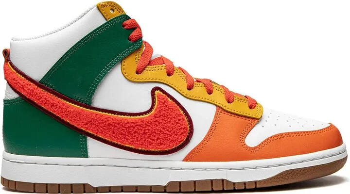 Dunk Hi Retro University "Habanero Red" sneakers