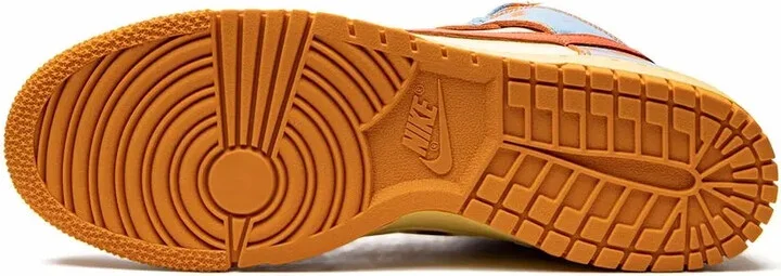 Dunk High 1985 "Orange Acid Wash" sneakers - Image 4