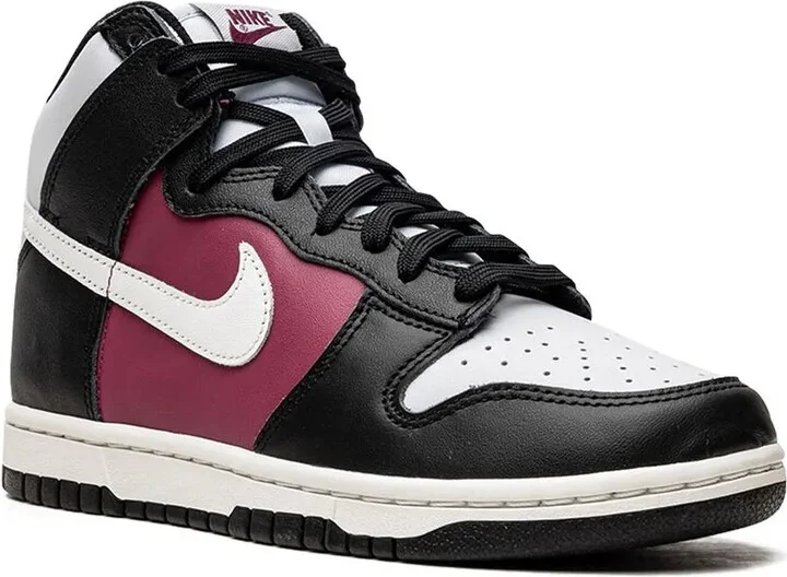 Dunk High "Black/Summit White/Rosewood" sneakers - Image 2