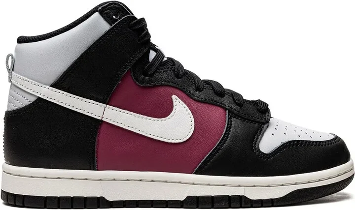 Dunk High "Black/Summit White/Rosewood" sneakers