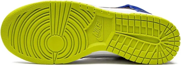 Dunk High "Blue Satin" sneakers - Image 4