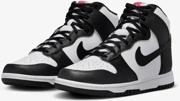 Dunk High DD1869-103 Sneakers Women's 11 White Black Leather Shoes RHS4140