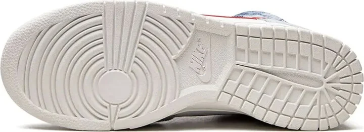 Dunk High "Washed Denim" sneakers - Image 4