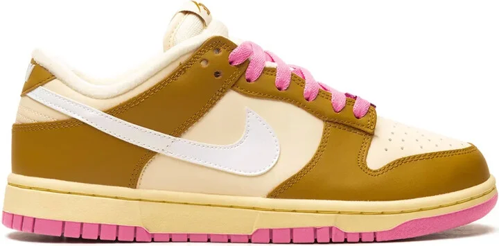 Dunk leather sneakers