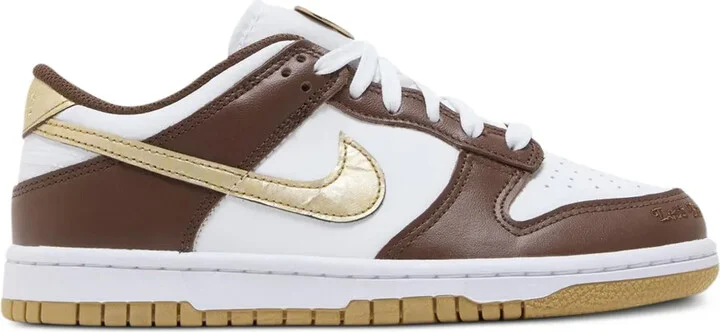 Dunk Low "Cacao Wow Metallic Gold" sneakers