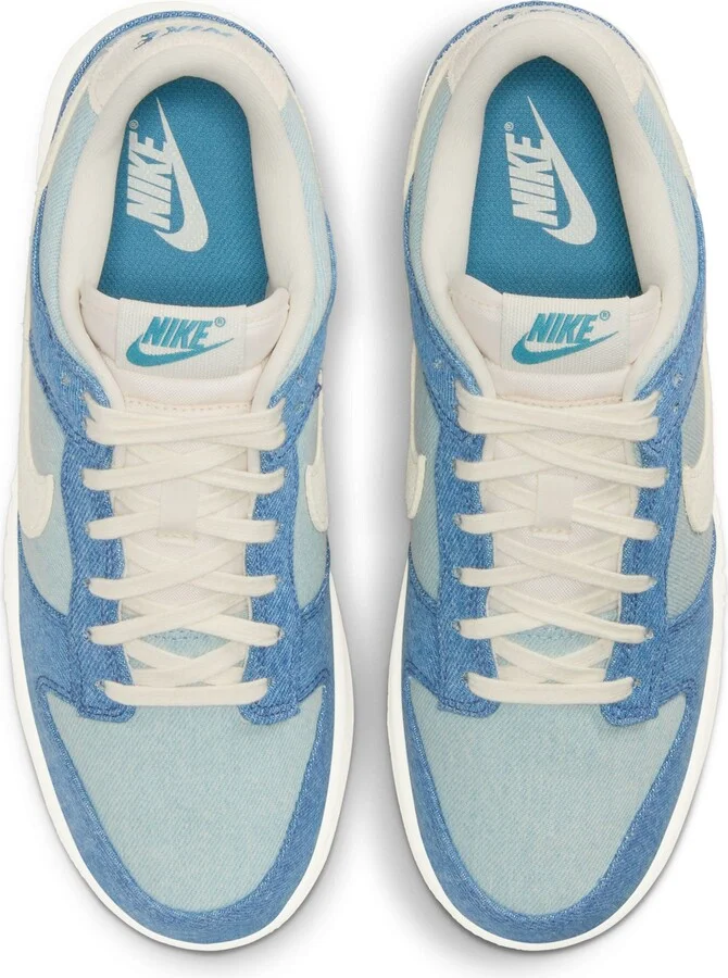 Dunk Low Denim Basketball Sneaker - Image 3