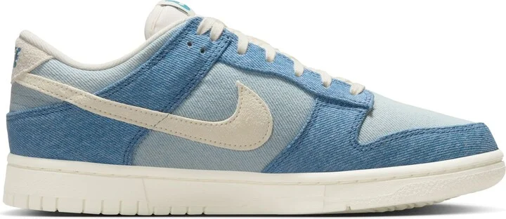Dunk Low Denim Basketball Sneaker - Image 6