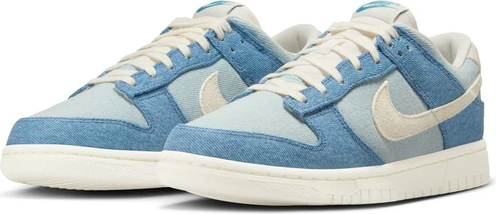 Dunk Low Denim Basketball Sneaker