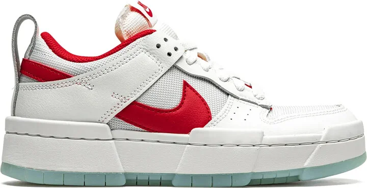 Dunk Low Disrupt "Summit White/Gym Red" sneakers
