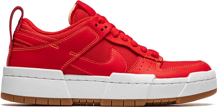 Dunk Low Disrupt "University Red" sneakers
