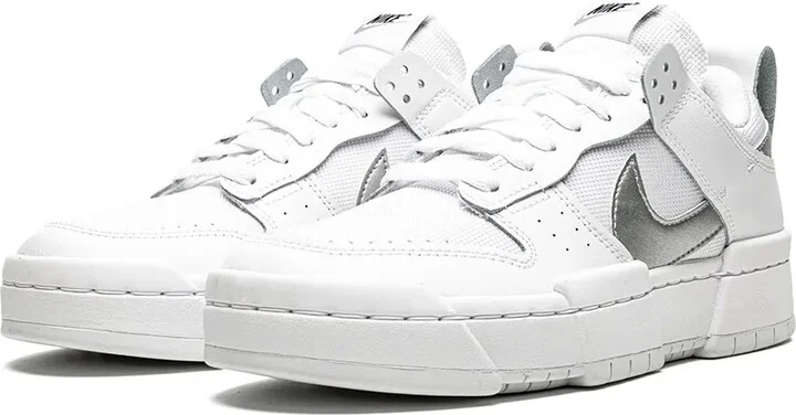 Dunk Low Disrupt "White Silver" sneakers - Image 2