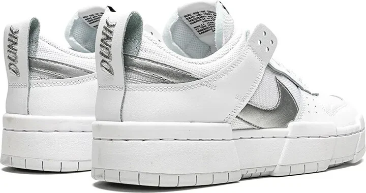 Dunk Low Disrupt "White Silver" sneakers - Image 3