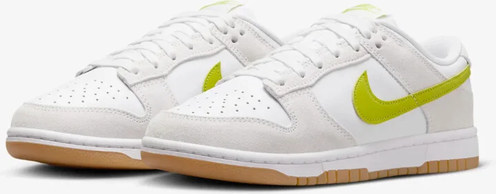 Dunk Low HJ7335-133 Sneakers Women's White Cactus Lifestyle Shoes PSS214 (White,6.5)