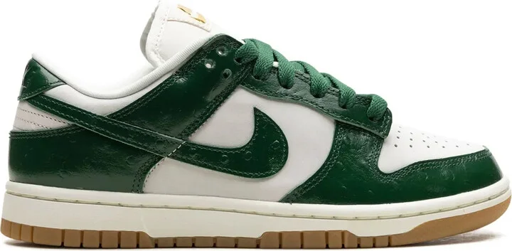 Dunk Low LX "Gorge Green Ostrich" sneakers