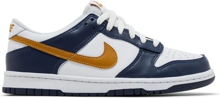 Dunk Low Midnight Navy Wheat Women's