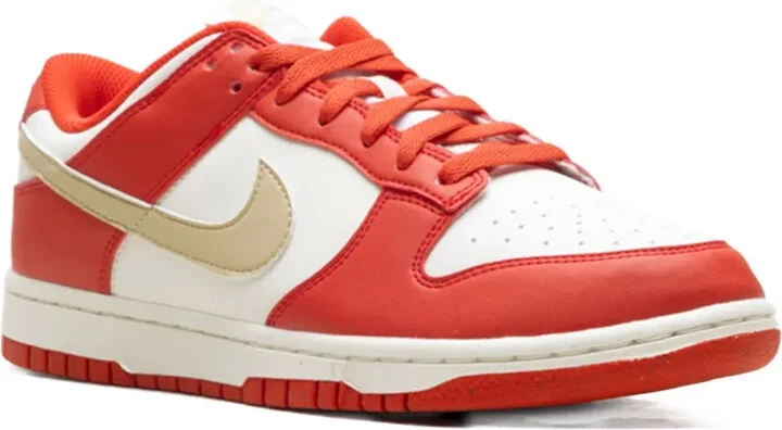 Dunk Low Next Nature "Light Crimson/Team Gold" sneakers - Image 2
