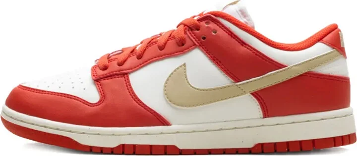 Dunk Low Next Nature "Light Crimson/Team Gold" sneakers - Image 5