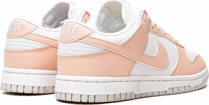 Dunk Low Next Nature "White/Pale Coral" sneakers - Image 3