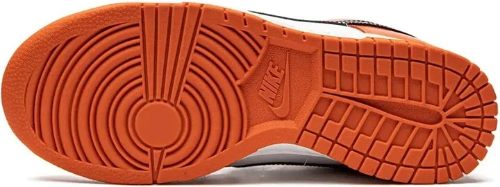 Dunk Low "Orange/Black Patent Leather" sneakers - Image 4