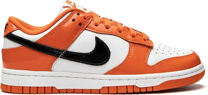 Dunk Low "Orange/Black Patent Leather" sneakers