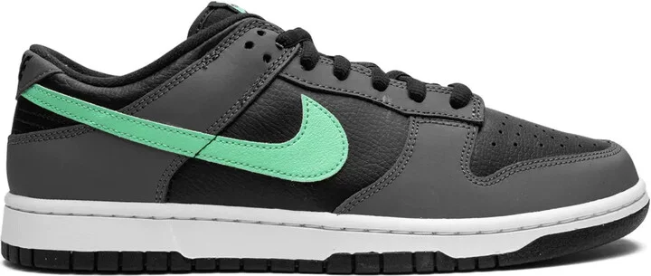 Dunk Low Retro "Black/Green Glow" sneakers