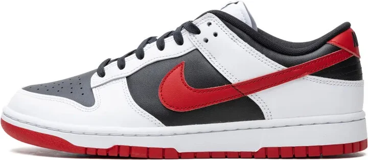 Dunk Low Retro "Black/University Red" sneakers - Image 5