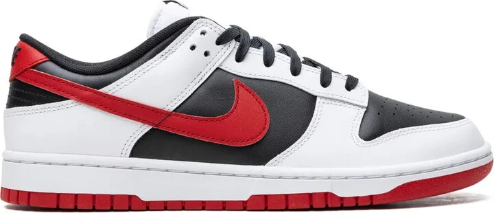 Dunk Low Retro "Black/University Red" sneakers