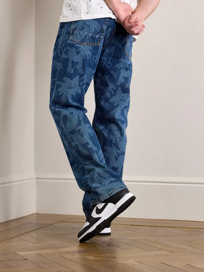 Dunk Low Retro Leather Sneakers - Image 2