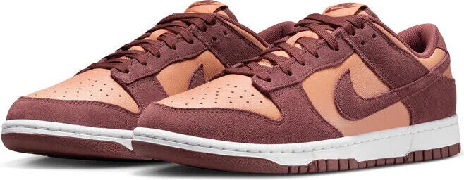 Dunk Low Retro SE Leather/Suede 'Amber Brown' Men's Shoes