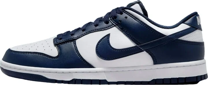 Dunk Low Retro White / Midnight Navy - White HF5441-107 Men's