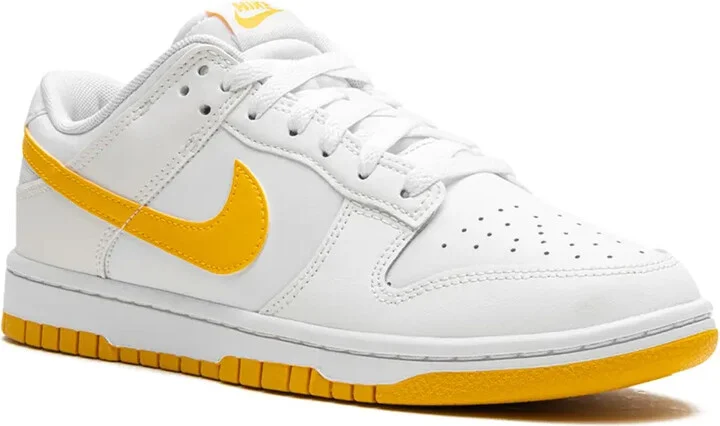 Dunk Low Retro "White/University Gold" sneakers - Image 2