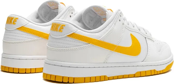 Dunk Low Retro "White/University Gold" sneakers - Image 3