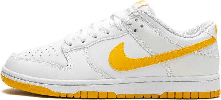 Dunk Low Retro "White/University Gold" sneakers - Image 5