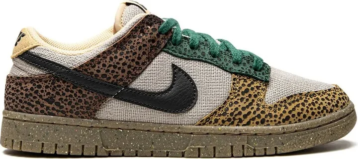 Dunk Low "Safari Golden Moss" sneakers