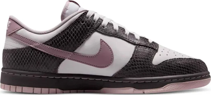 Dunk Low SE "Medium Ash/Violet Snakeskin" sneakers